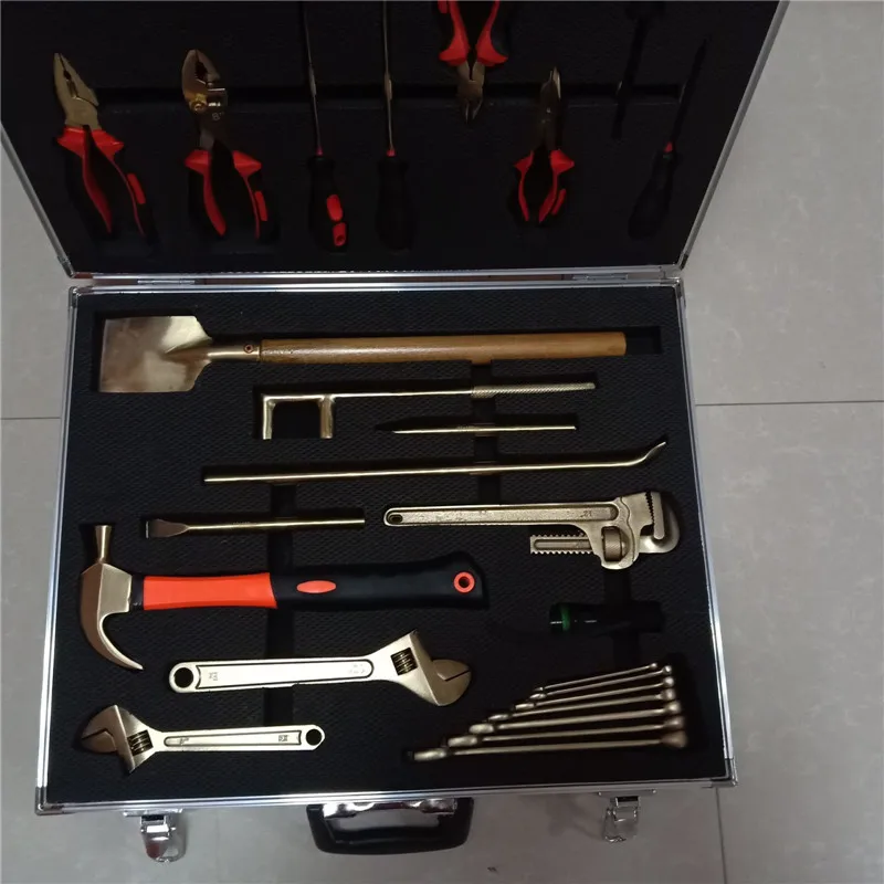 Al-cu tools set-24pcs  Non-sparking tools material Aluminum bronze hand tools