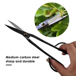 Hand Forged Gardening Long Handled Branch Scissors Bud  Gardening Scissors Bonsai Tool Scissors Gardening  hand tools