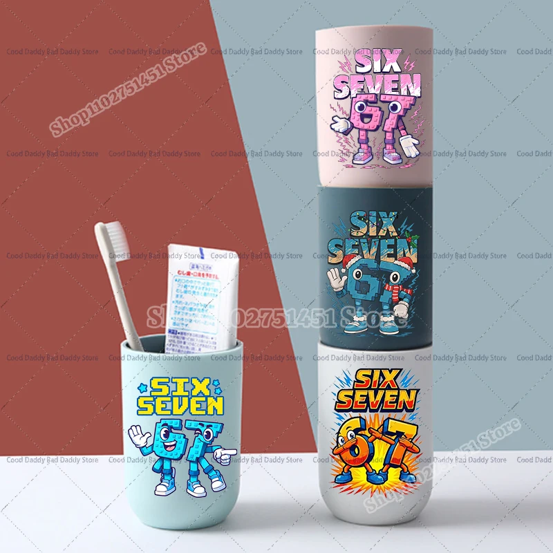 Двухслойная-чашка-для-полоскания-рта-steal-a-brainrot-67-простая-для-детей-пары-портативный-стакан-для-воды-утолщенная-щетка-для-мытья-кубок