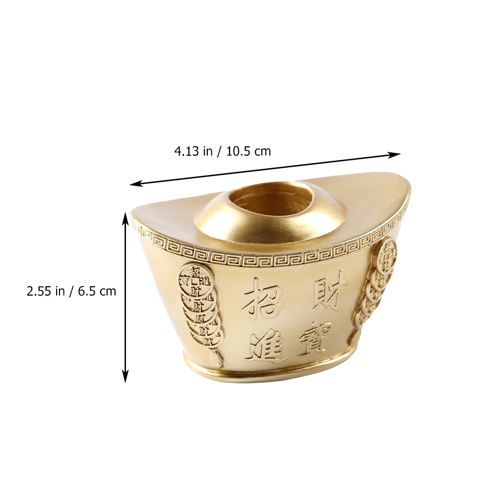 

Ingot Toothpick Toothpick Dispenser Retro Resin Case Exquisite Container Kitchen Dining Room Home Decor Storage