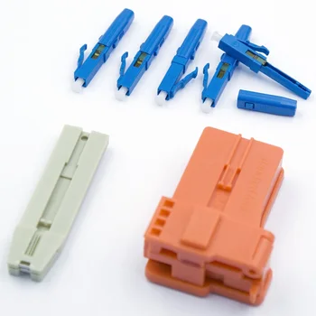 LC SM/MM Fiber optic fast connectors Singlemode and multimode LC UPC Fiber optic connectors adapter for0.9/2.0/3.0mm fiber cable