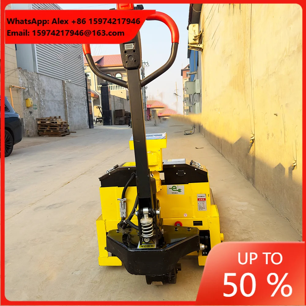 2T/2.5T Manual Hydraulic Pallet Jack With Weighing Scale & Printer-Outdoor Pavement Use Fork Height 80mm PU Wheels