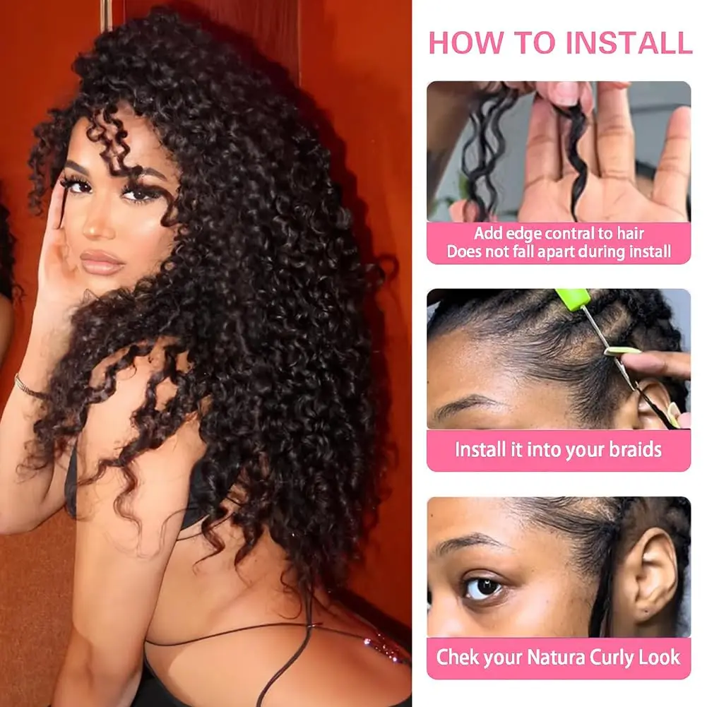 Thumbnail 2 - #23 Curly Human Hair Extensions Deals & Discounts
