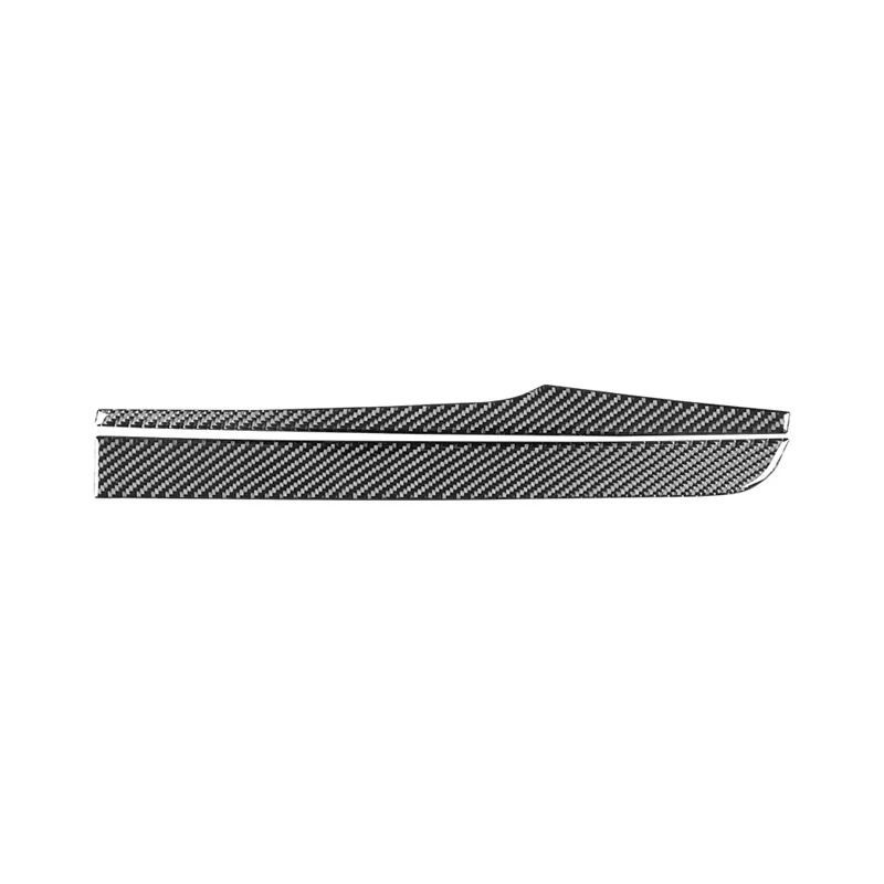 For Lexus GS 2013-2019 Car Interior Accessories Carbon Fiber Auto Co-pilot Storage Box Decorative Strip Trim Cover Stickers
