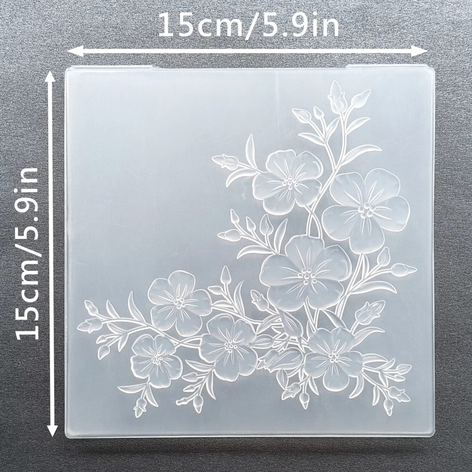Small flower corner edge design pattern design embossed board hand account decoration three-dimensional indentation tool creativ view 3