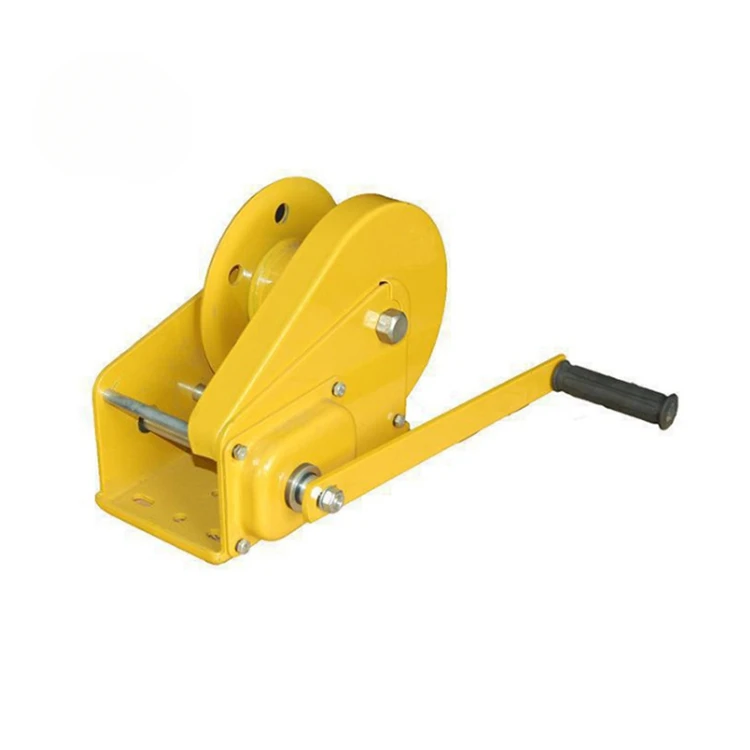 High quality 2600lbs 1200Lbs 100kg Mini Boat stainless steel Marine Manual Trailer Hand Winch