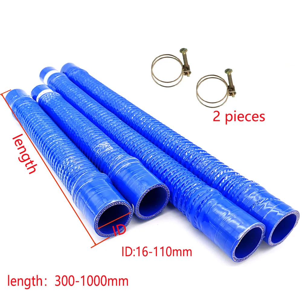 Blue silicone hose, intercooler connection hose, high temperature resistant hose, corrosion-resistant connection hose, automotiv