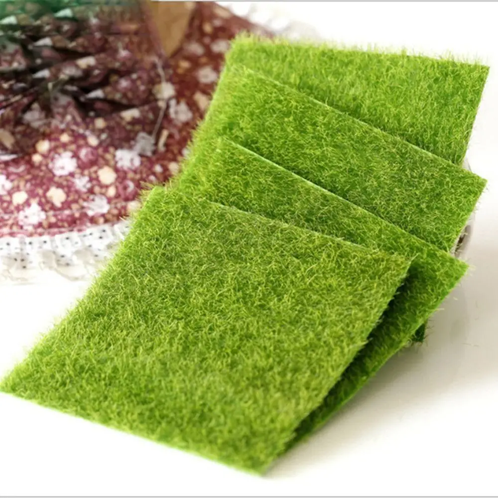 Craft Artificial Turf Garden Ornament Ecological Lawn Decor Micro Landscape Decor Simulation Grass Fake Moss Artificial Grass