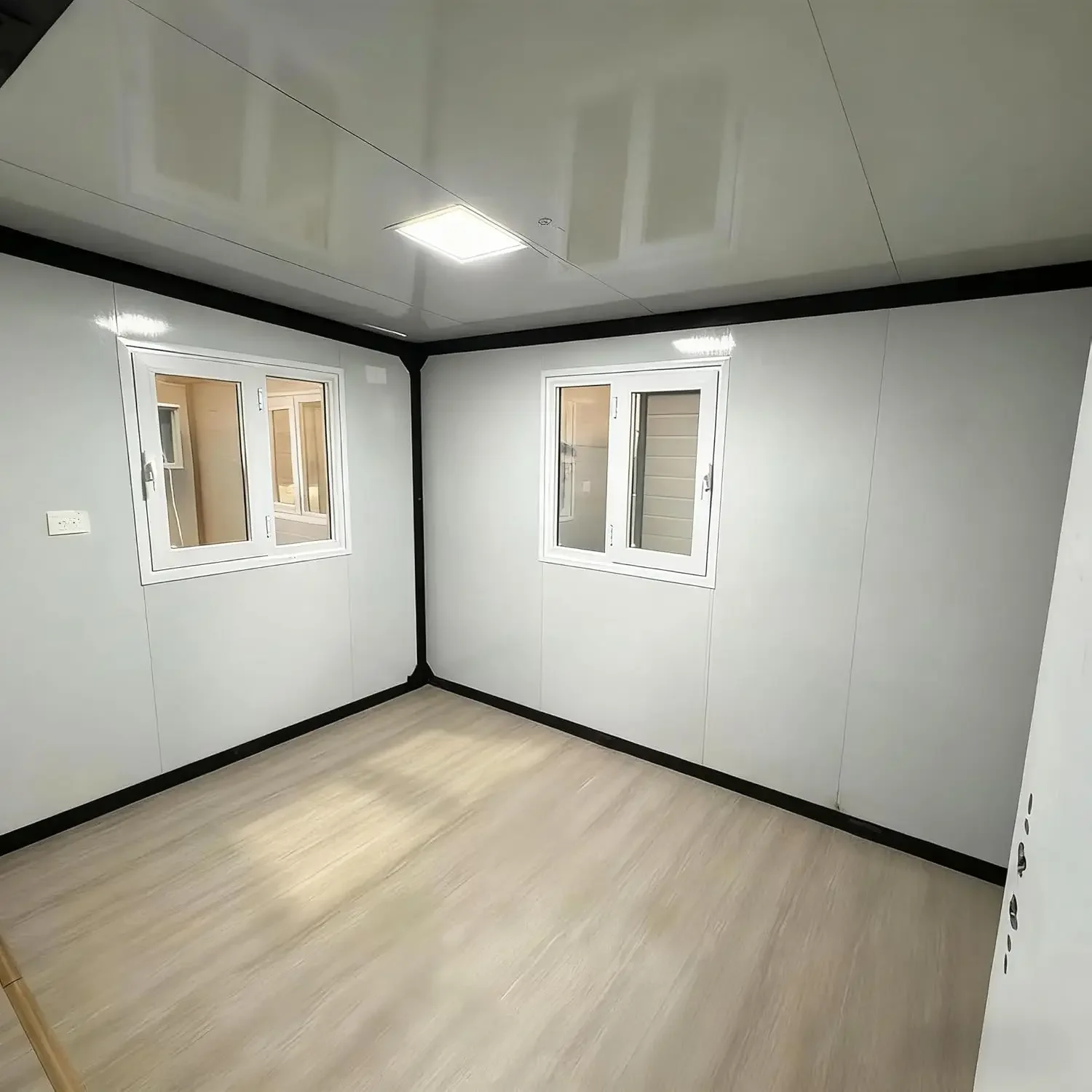 منزل صغير جاهز بطول 20 قدم للبيع، منزل حاوية قابل للتوسيع مع 2 غرفة نوم للمطبخ والحمام، منزل معياري قابل للطي #4