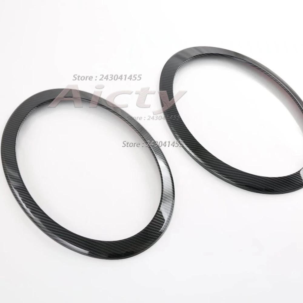 Für Mini Cooper Clubman F54 2022 Auto Zubehör ABS Scheinwerfer Rücklicht Rahmen vorne Hinten Lampe Ring Dekorative Abdeckung Aufkleber – Detail 6