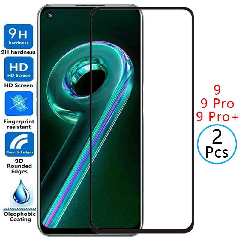 

Защитное закаленное стекло для realme 9 pro plus, защита для экрана на realme9 5g speed se realmi 9pro, пленка reame relme real me mi