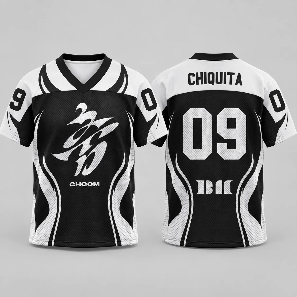 KPOP-Style Fußballtrikot Koreanische Idol-Mode Vintage Fußballshirt Unisex Streetwear Oversized Sport-T-Shirt Fan-Geschenk – Detail 2