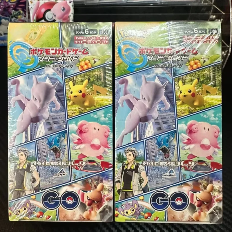 

Original Ptcg Pokes Card Japanese Version Japanese S10b Supplementary Pack Pokesgo Pocket Monsters Card Pack Collect Cards Box