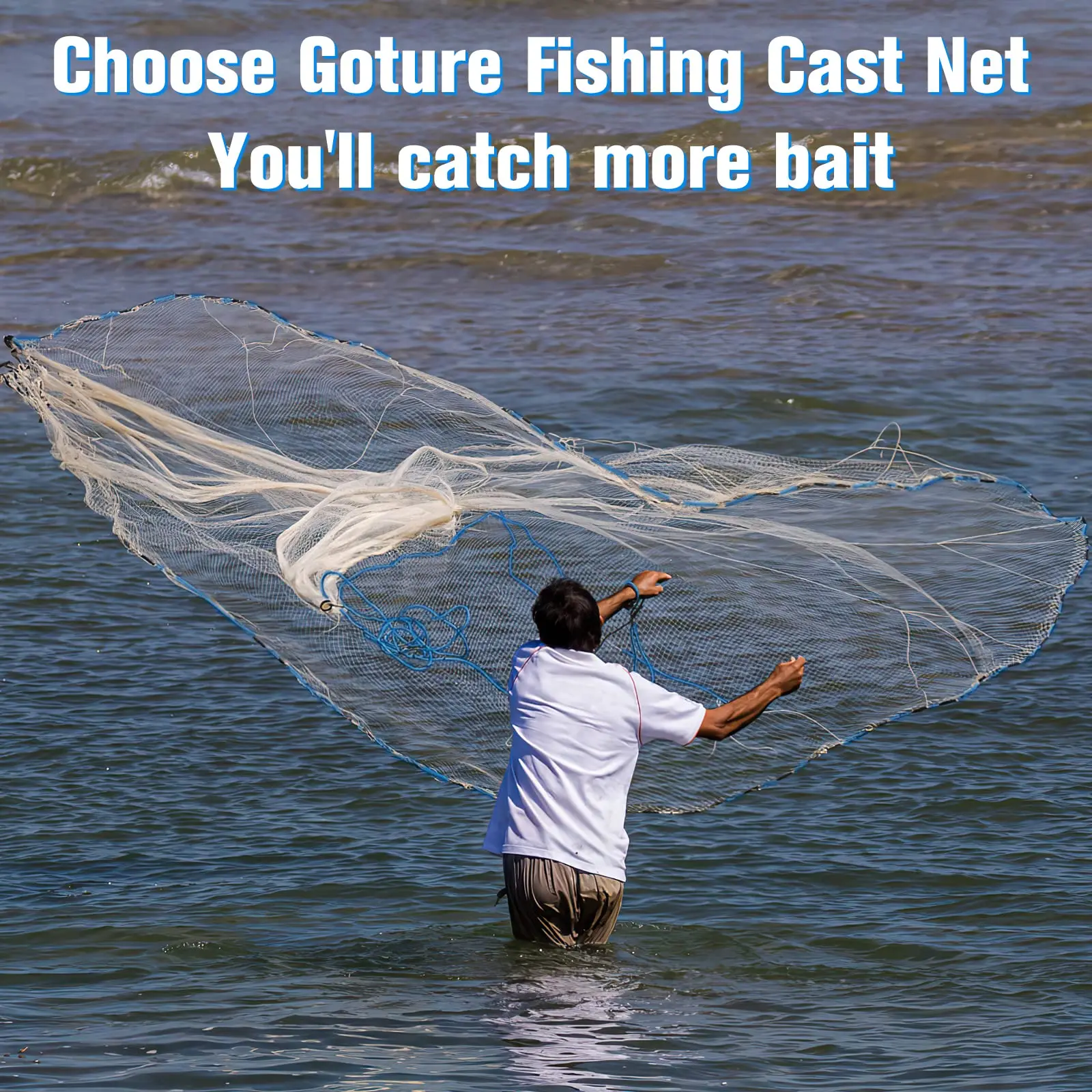 goture-3ft-12ft-monofilament-fishing-line-cast-net-with-steel-sinker-outdoor-hand-throw-net-saltwater-fish-net-casting-nets