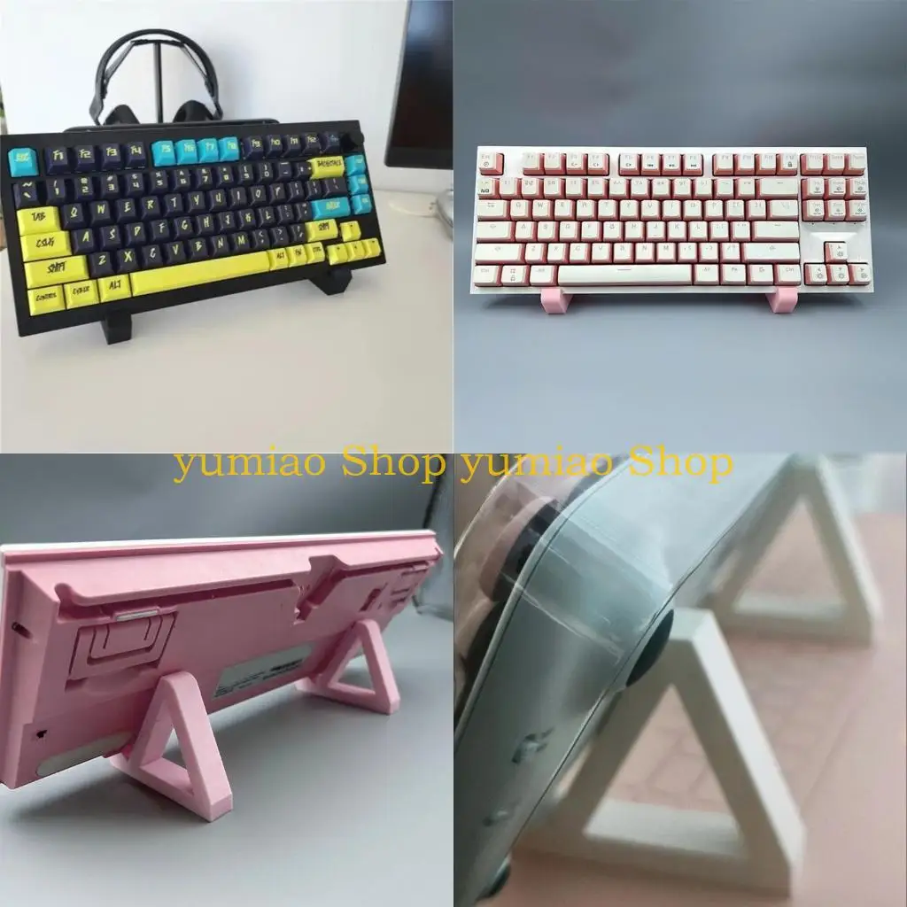 

587B NonSlip Keyboards Support Stand Holder for Mechanical Keyboards for Gamers and Office Use