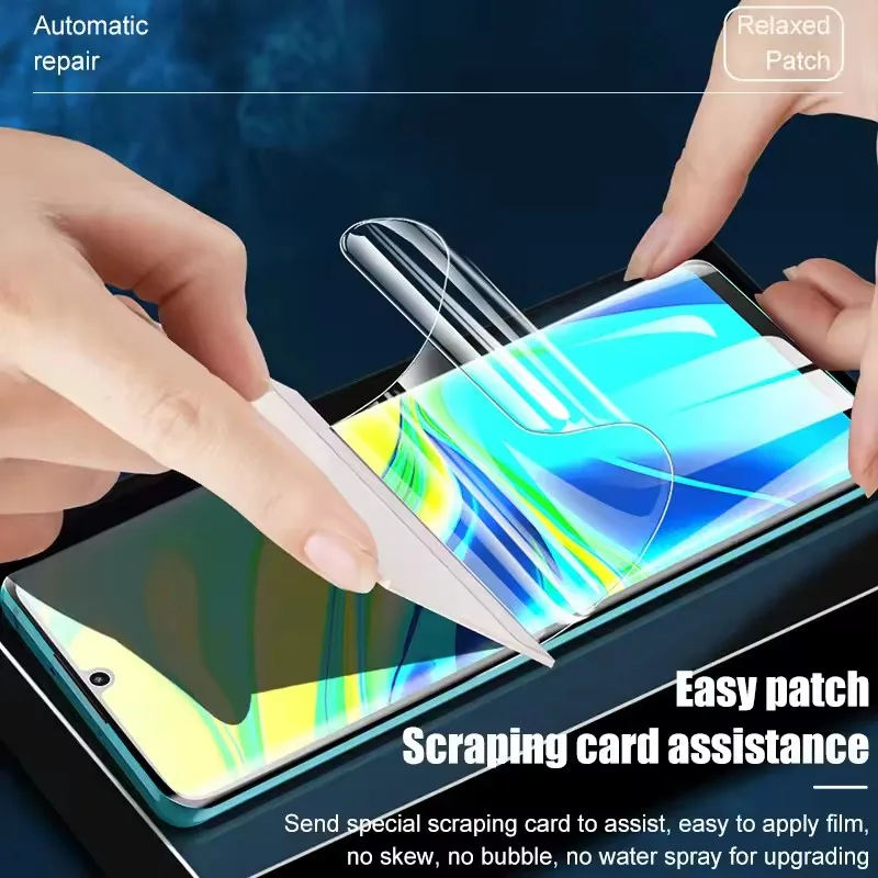 3PCS Screen Protector For Cubot P80 Hydrogel Film Protective Fro Cubot P80 X70 P60 Note 21 30 40 50