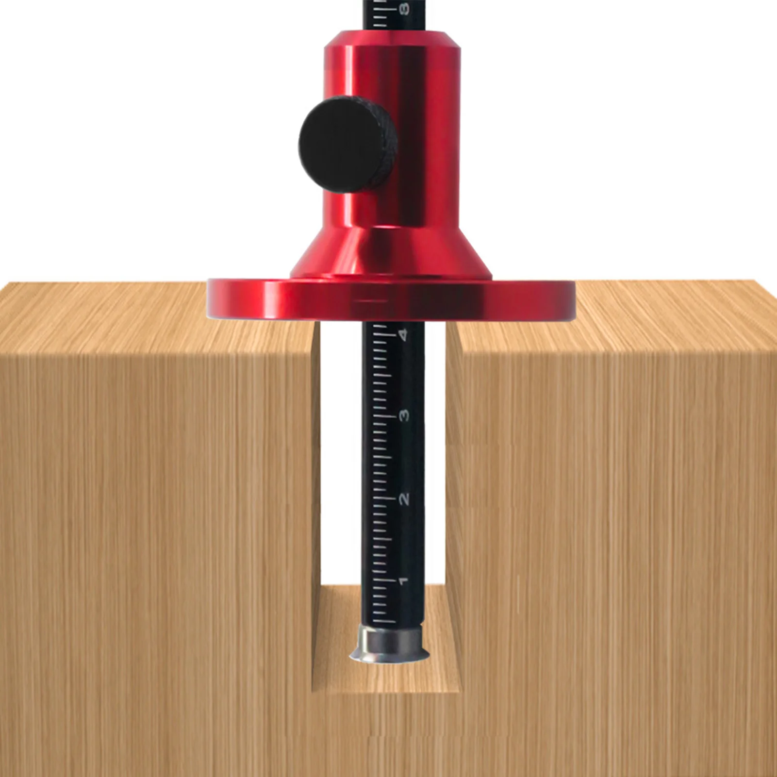 Wheel Marking Gauge Knob Adjustment High Strength Metric and inch Scales Woodworking Scriber for DIY Projects Furniture Repair