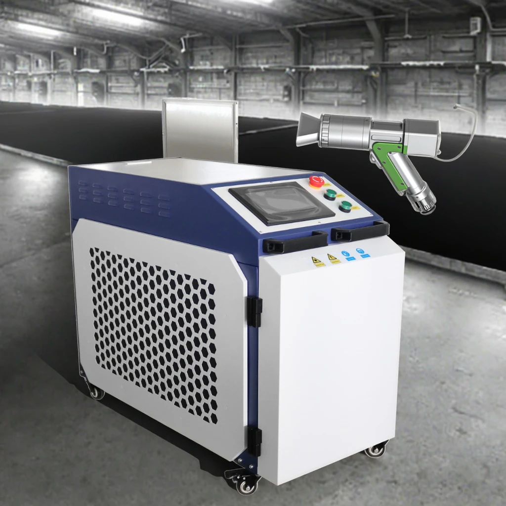 

Handheld Portable Type Laser Cleaner Laser Metal Cleaning Machine 2000w