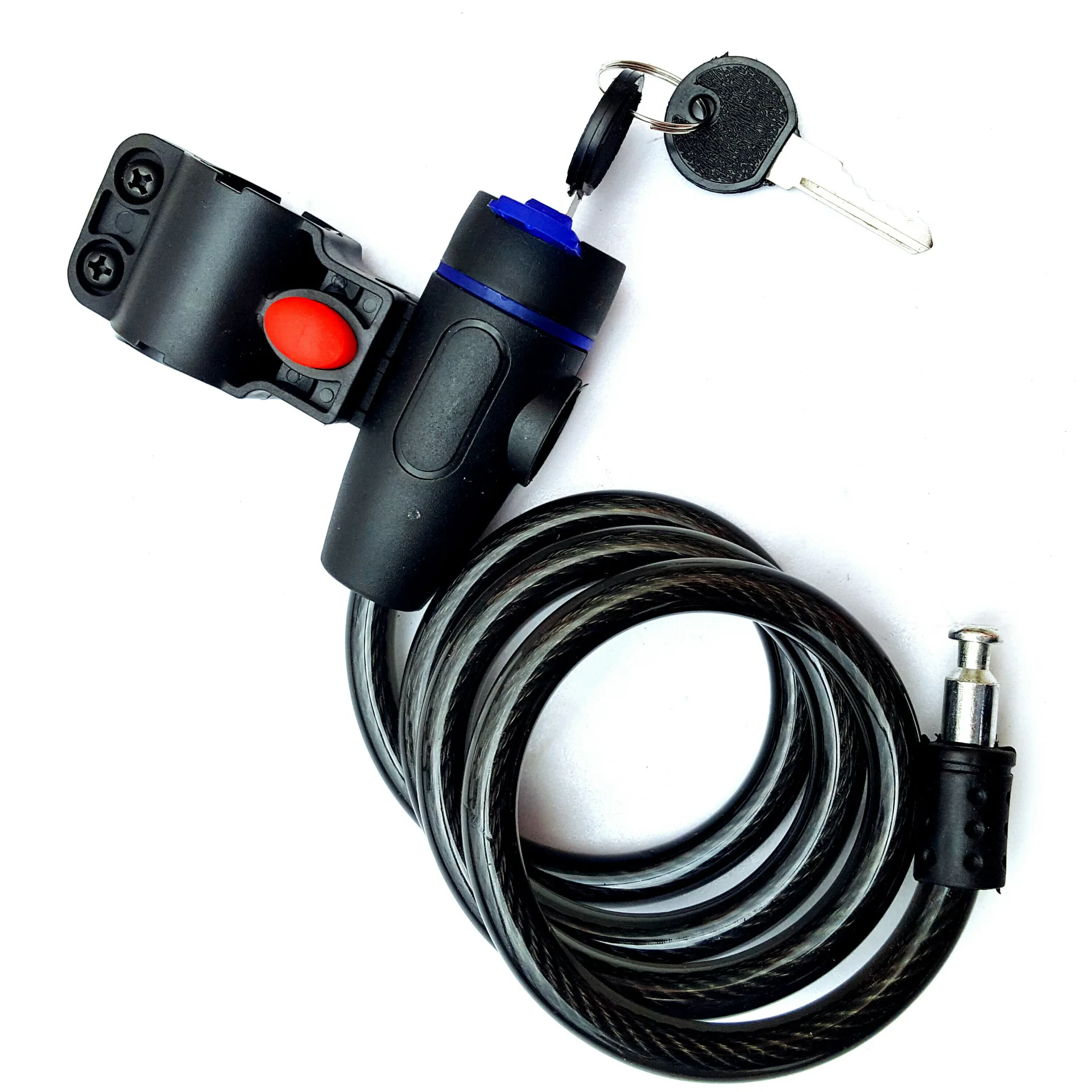 Manufacturer Wholesale Sincerity Steel Circular Ring Lock Bicycle Locks 90*90*90mm Pull Control