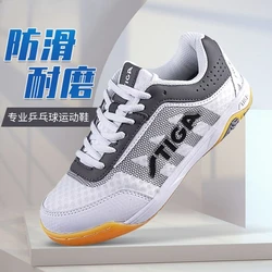 Professional Table Tennis Shoes Couples Breathable Indoor Sports Shoe Non-Slip Badminton Shoes Men Women Designer Sport Shoe