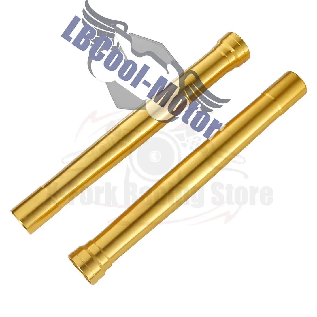 

484mm Front Outer Fork Tubes Pipes for Suzuki GSXR1000 2007-2008 Shock Absorber Bars Suspension Stanchions Gold/Black
