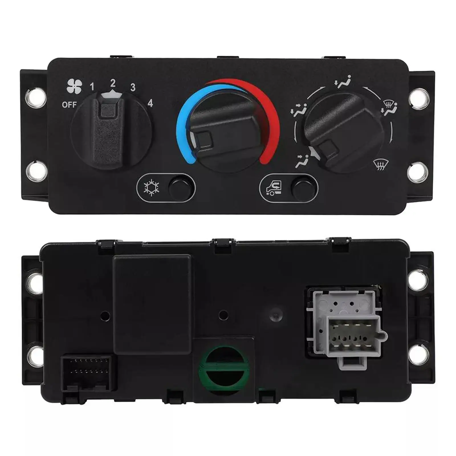 

Reliable Heating Control Switch Panel Sturdy Plastic Module Replacement for Universal Car Climate System 2000-2018