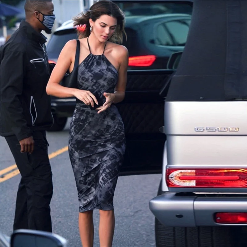 

Сексуальное облегающее платье-боди для женщин, летнее, повседневное, без бретелек, из полиэстера, цельное, шикарное, без рукавов