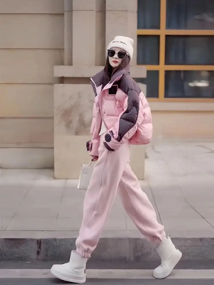 

Пуховик-парка женский, зимний, утепленный, стеганый, модный, элегантный, шикарный, длинный, повседневный, городской, с поясом, удобный