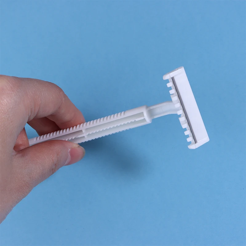 10Pcs Disposable Razors For Women Men's Sanitary Shaver 1 Or 2 Layer Sharp Stainless Blade Hair Remove Tool
