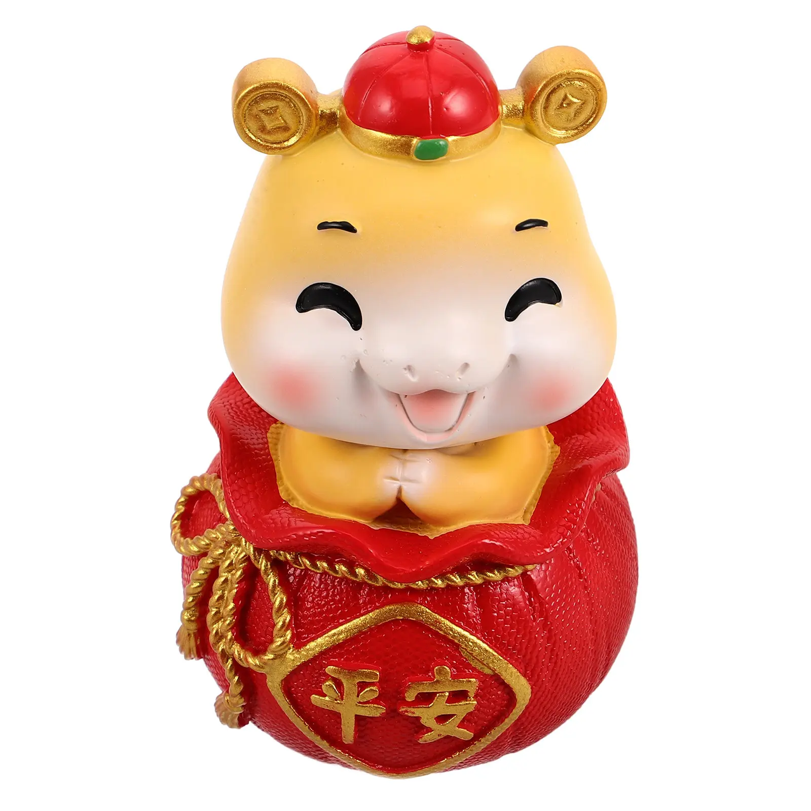 

Статуэтка змеи из смолы, милое украшение для приборной панели автомобиля, декор на Китайский Новый год, Год Змеи, украшение для дома и офиса.