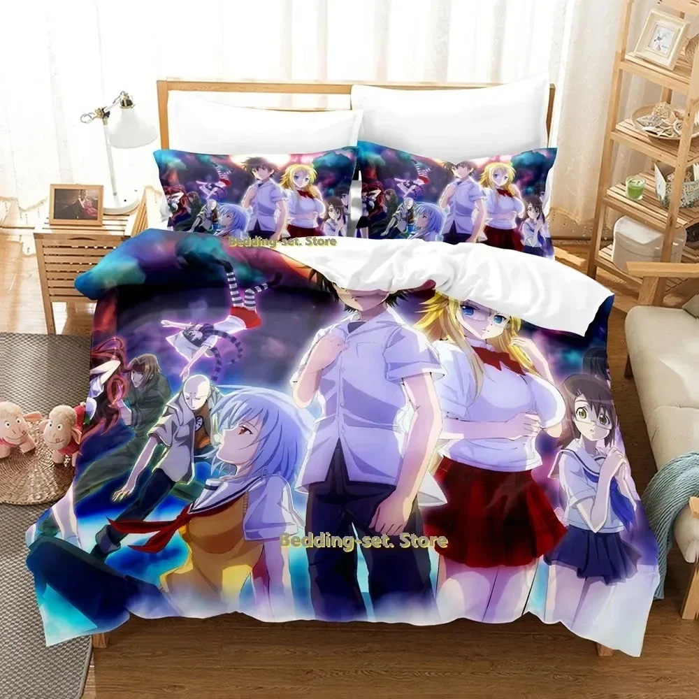 

Ben-To Bedding Set Single Twin Full Queen King Size Bed Set Adult Kid Bedroom Duvetcover Sets 3D Print Anime Bed Sheet Set