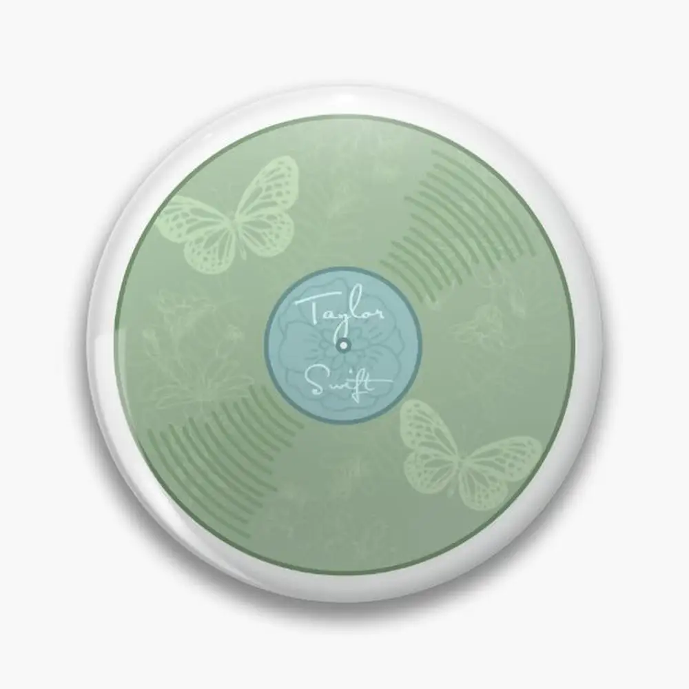 T Swift Taylor-broches de botón de Pin de vinilo para Álbum de Música, accesorio de joyería, broche personalizado, insignias de solapa de moda