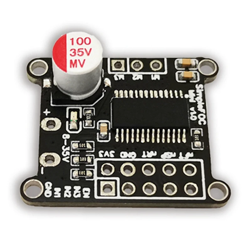 SimpleFOCMini Brushless DC Motor Driver Board, Algoritmo Módulo Driver Board, Controle FOC, SVPWM