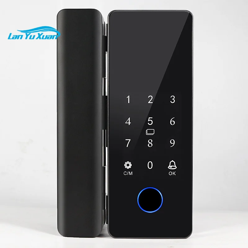 Smart Ecurity Biometric Fingerprint Door Lock for Glass Door,Password Door Lock With IC Cards
