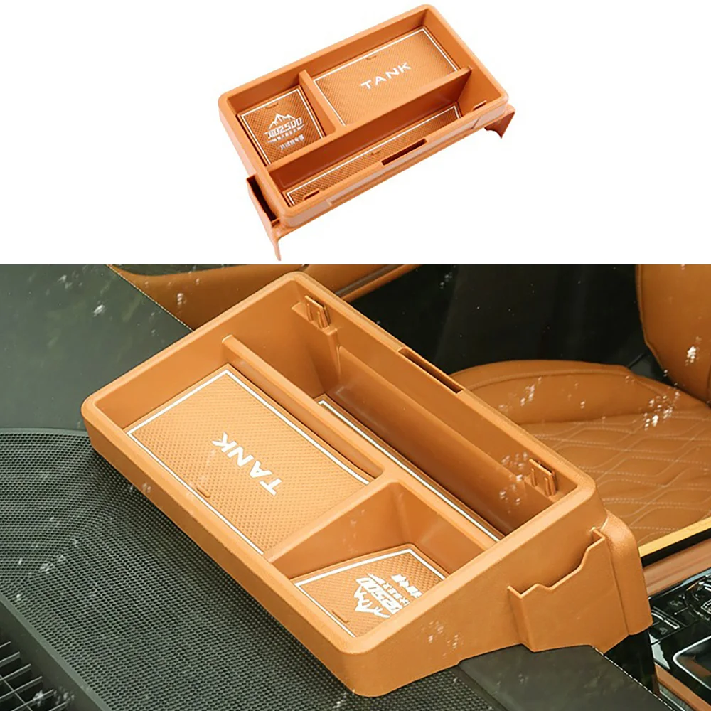 Car Off-road 4x4 Dashboard Storage Box Center Console Storage Box For Tank 500 2022 2023 2024 Interior Modification Accessories