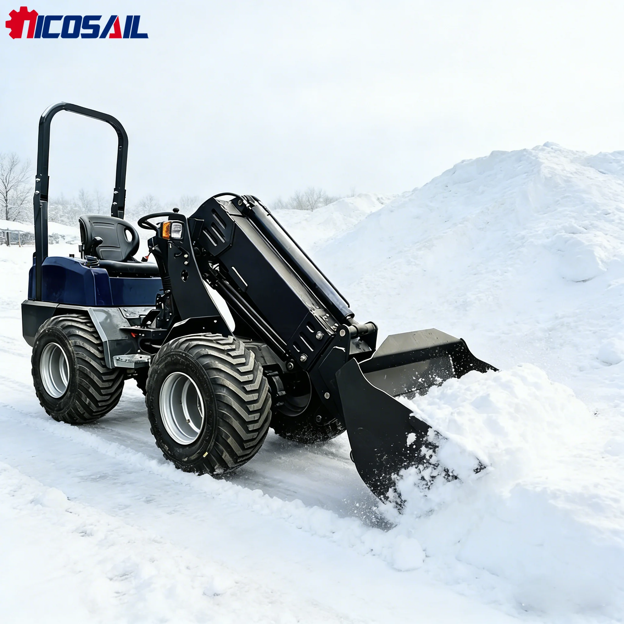 

ZL918 Telescopic Wheel Loader EPA CE Approved for Municipal Agricultural & Construction Work