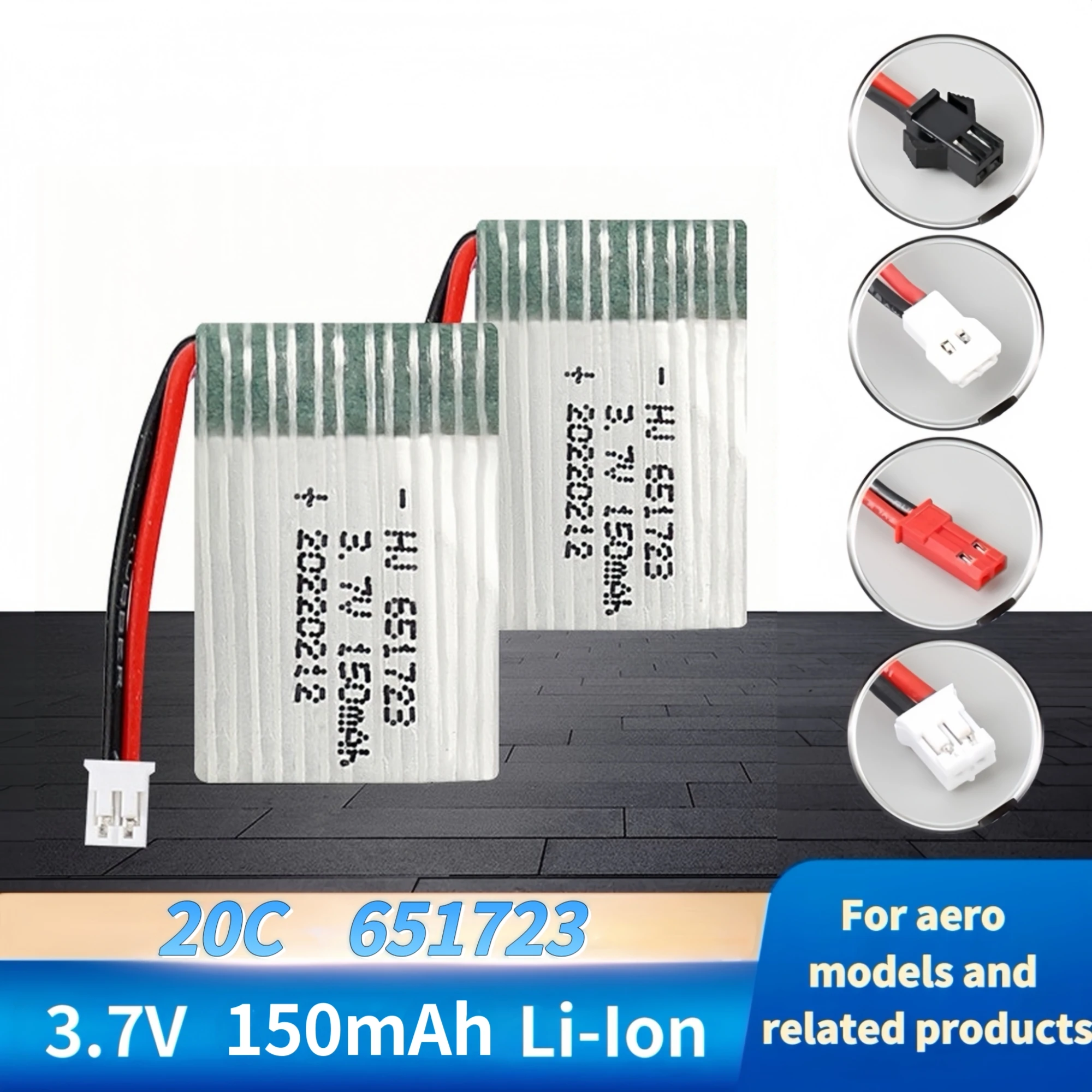 651723 Battery 3.7V…