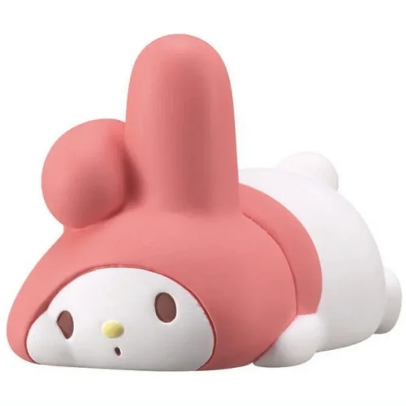 Sanrio-figura de Gashapon de Japón Kawaii, figura de fiesta de Anime, P3, Pochacco, Keroppi, Kuromi, modelo en miniatura, cápsula linda, juguetes de regalo