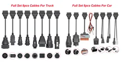 Kompletter Satz 8-teilige Auto-/LKW-Kabel für tcs pro Diagnose stecker LKW-Kabel für Autocom