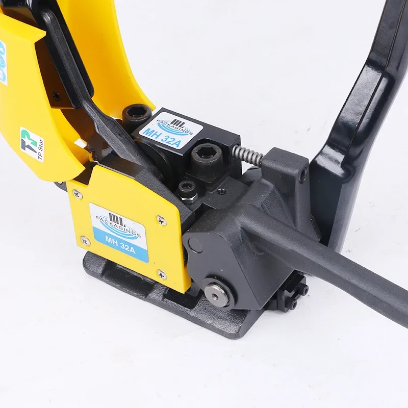 Manual tool A333 buckle free Sealless Handheld steel strapping machine for 13 16 19 mm strap