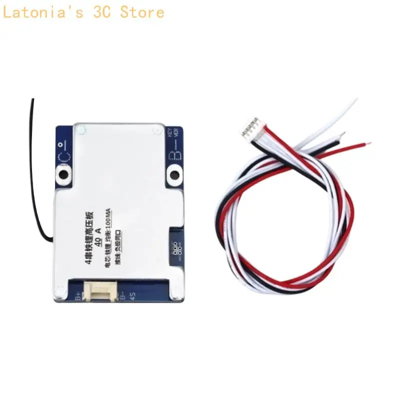4S LiFePO4-Batterieschutzplatine mit Überladung, Überstrom, Überentladung, Kurzschluss und Temperaturschutz für X3UB – Detail 9