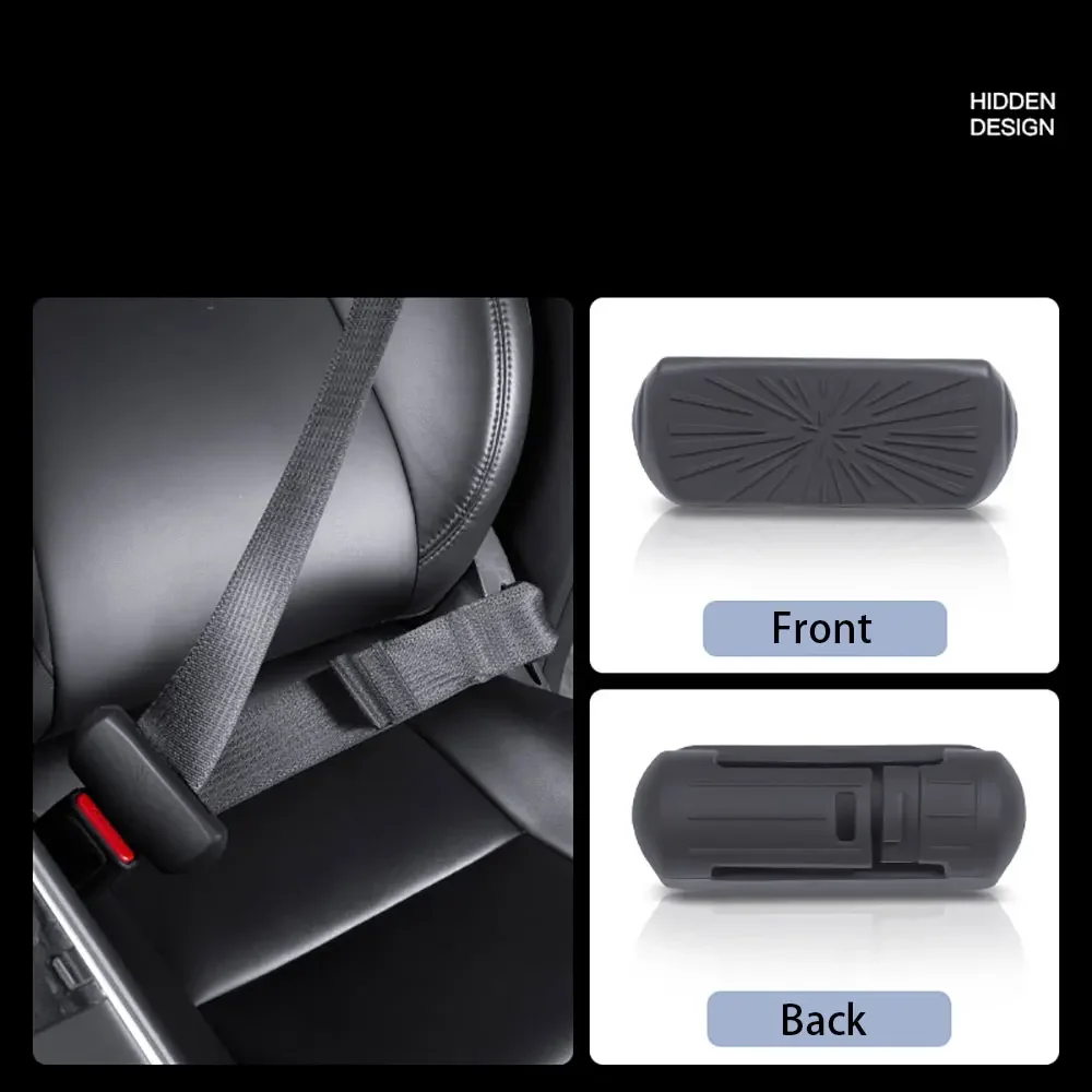 

Silicone Seat Belt Buckle Protective CoverCar Seatbelt Buckle Cover for Tesla Model 3/Y/3+ Highland 2024 Interior Accessories