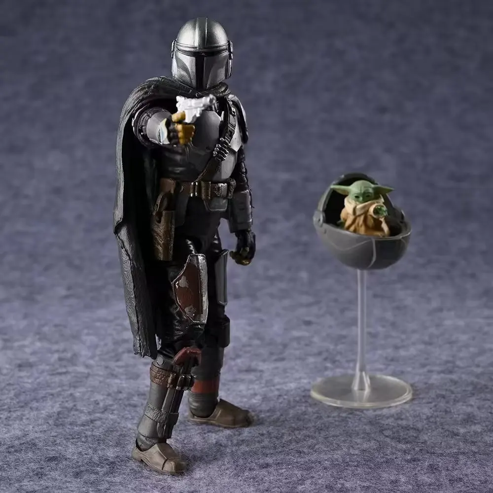 أنيمي مارفل حرب النجوم Mandalorians يودا الطفل عمل الشكل جمع لعبة نموذج عيد الميلاد السنة الجديدة الحاضر 16 سنتيمتر