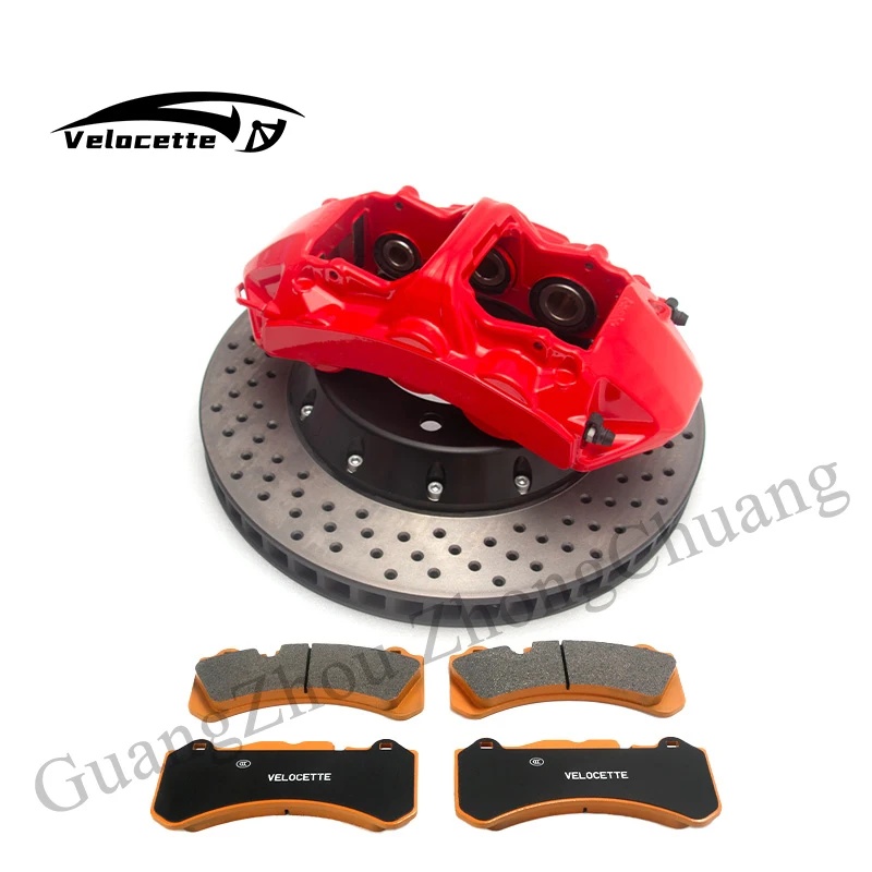 High-Performance GT6 6-Piston Brake Calipers Kit Auto Compatible With 19-Inch Wheel Hubs And 350-380MM Discs For BMW M4 M6 X5