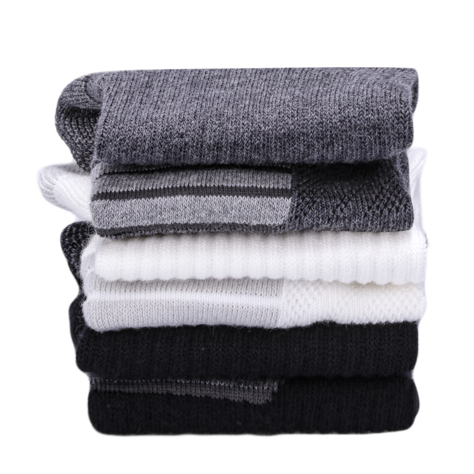 YUEDGE Womens Cotton Cushioned Crew Work Boot Hiking Thick Winter Thermal Warm Socks For Ladies 34-43 EU, 5Pairs/Pack