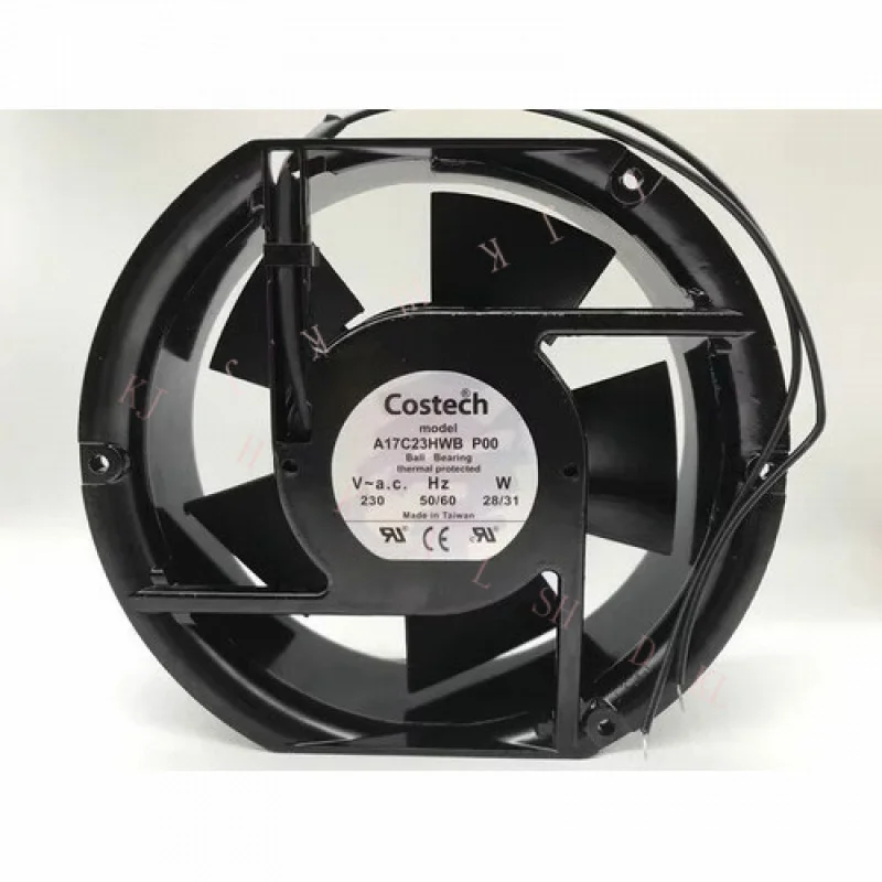 

N НОВЫЙ ДЛЯ Costech A17C23HWB P00 230 В 28/31 Вт Осевой вентилятор