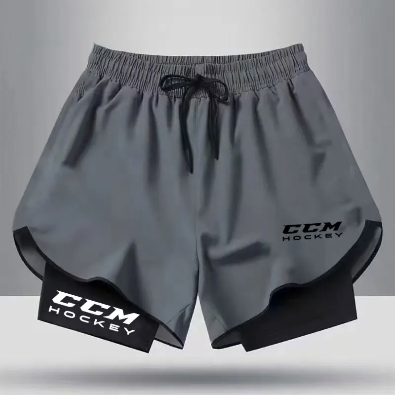 5/1メンズ アロエ パンツ アスレチック ショーツ 2 層スイムトランクス: スタイリッシュで速乾性があり、ビーチ、プール、温泉に快適にフィットします。