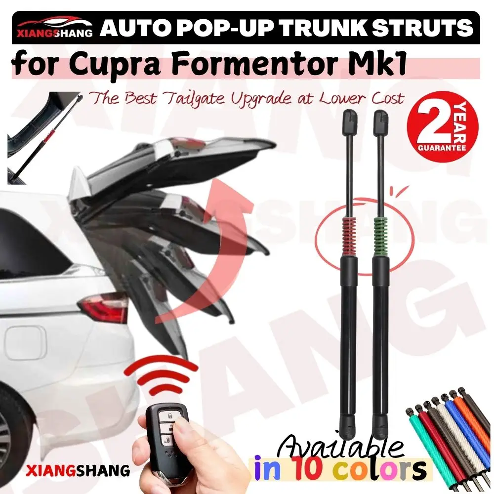 Picture: Auto Pop-Up Trunk Struts for Cupra Formentor Mk1 2020-present 5-door SUV Automatic Opening Gas Lift Supports with Springs Boot