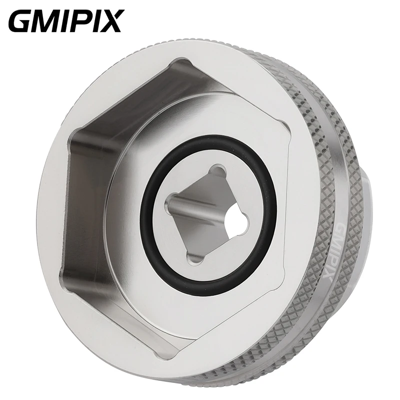 

GMIPIX Fork Cap Socket Compatible with Harley Davidson Sportster Dyna Big Twin Motorcycle 1-3/8 Inch 35mm Fork Cap Nut Tool