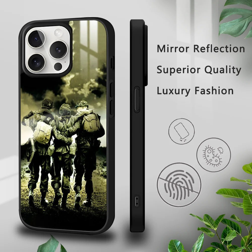 TV Band of B-brotherS Phone Case For iPhone 16 15 14 13 12 11 Pro Xs Max Mini Plus Celulares Hard Funda